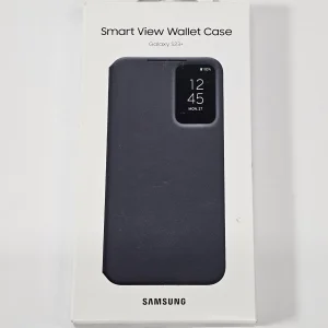 Samsung Galaxy S23 Plus Smart View Wallet Cover Zwart
