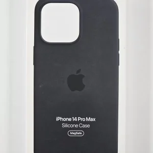 Apple – Siliconen hoesje – MagSafe – iPhone 14 Pro Max Zwart