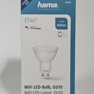 Hama Wifi-ledlamp – Dimbaar – Spraak / App Bediening | Nieuw