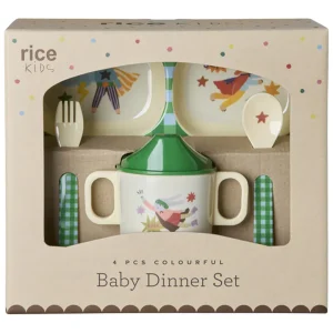 rice kinderservies hero - groen - 4st