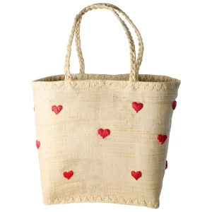 rice kindertas raffia - darling hearts - l