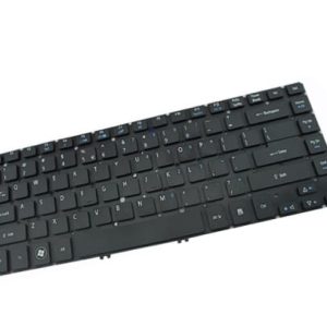 Acer laptop toetsenbord US (zwart) incl. frame (paars)