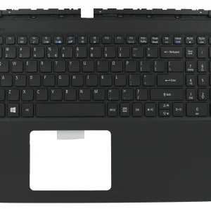 Acer Laptop Toetsenbord Qwerty US + Top Cover, BL - Zwart