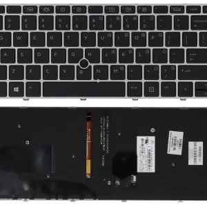 HP Laptop Toetsenbord Qwerty US + Trackpoint, Backlight