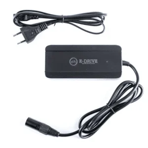 Acculader E-Bike 42V 2A XLR 4-polig voor Qwic