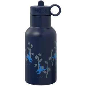 fresk rvs thermosfles met extra dop - aap - 350 ml