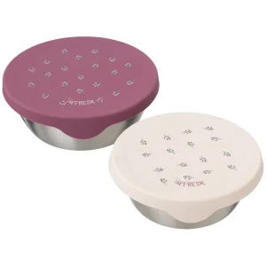 fresk rvs snackdoosje - bessen - 2st