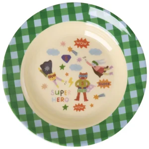 rice kinderbord hero - groen - 250 ml