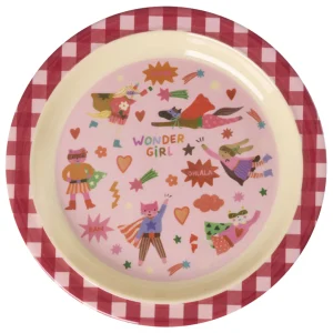 rice kinderbord hero - roze