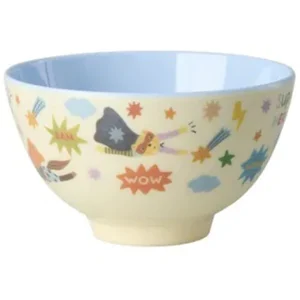 rice kinderkom hero - blauw - 300 ml