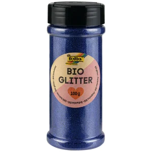 folia glitter - blauw