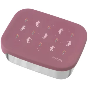 fresk rvs broodtrommel - zeepaard