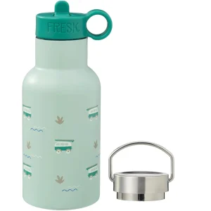 fresk rvs thermosfles met extra dop - surfer - 350 ml