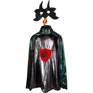 great pretenders omkeerbare verkleedcape & masker dragon knight - 5-6 jaar