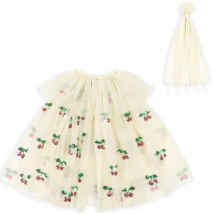 konges sløjd verkleedcape en staf - glitter fairy - 2-4 jaar