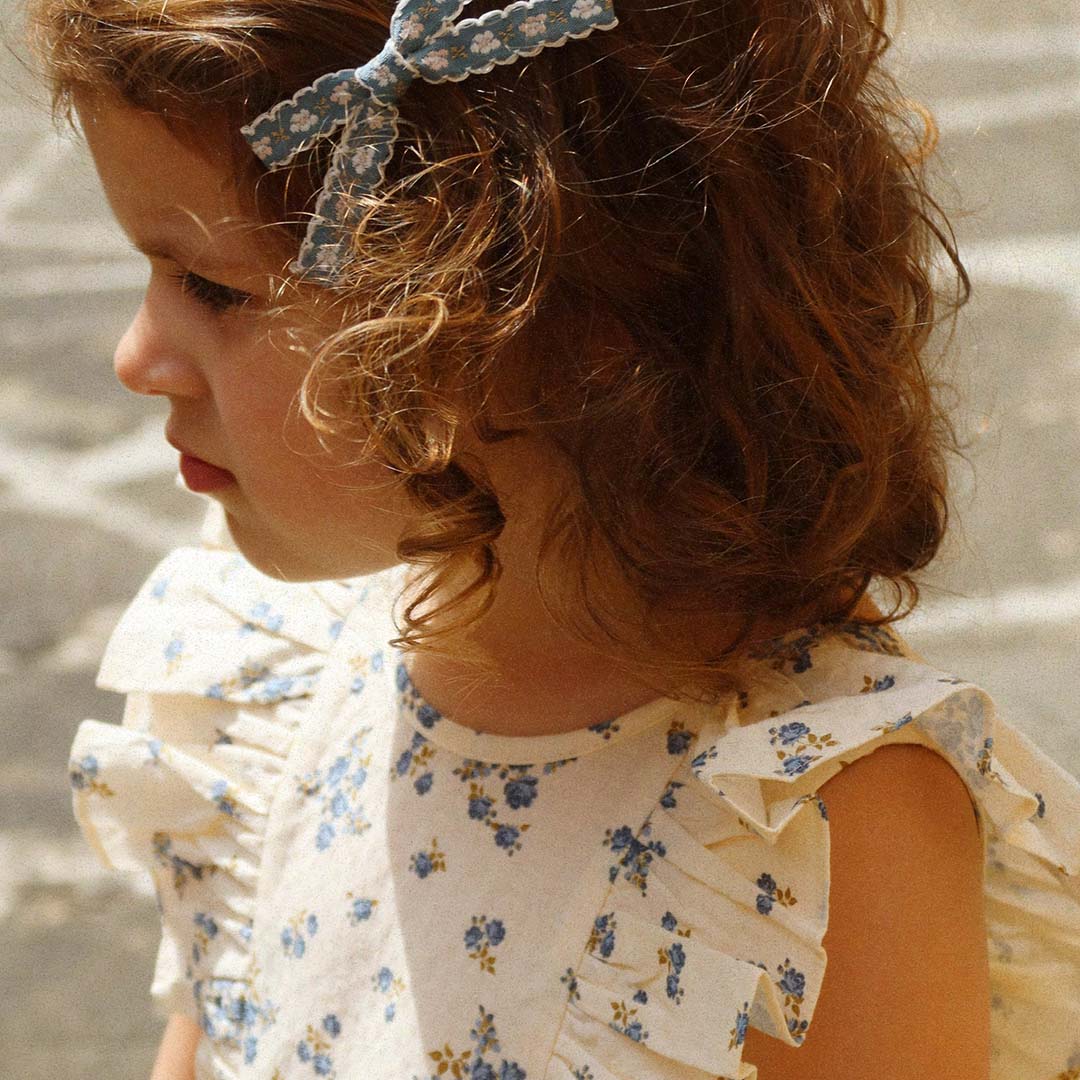 konges sløjd haarclips leonora bow - multi - 4st - Afbeelding 3