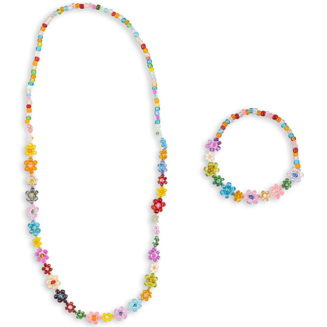 konges sløjd ketting en armband - flower field - Afbeelding 5