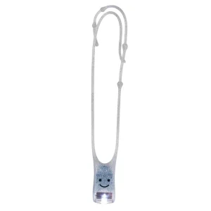 moses. leeslampje - zilver glitter