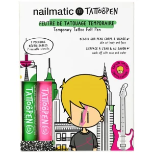 nailmatic tattoopen duo set - new york