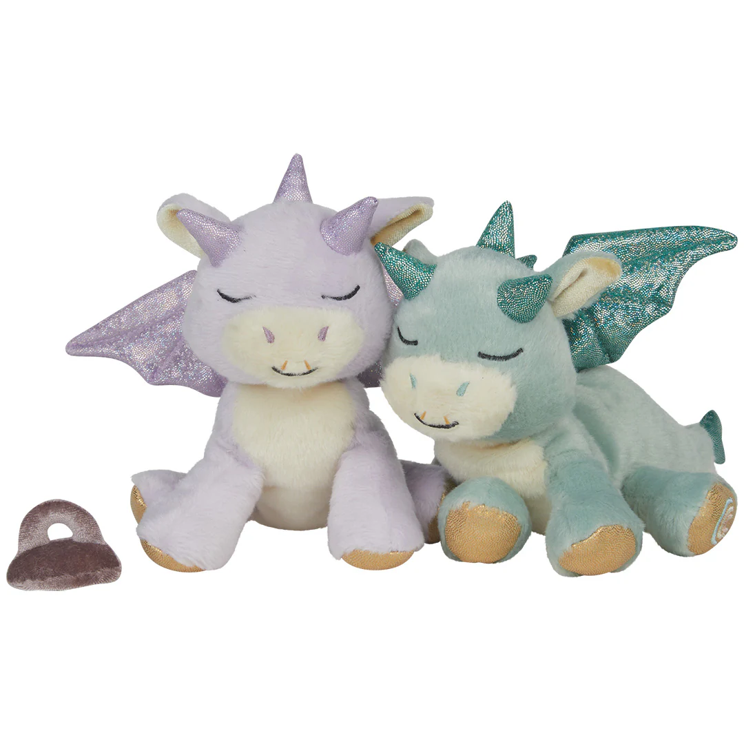olli ella knuffeldraak binky dragon - misty lavender - 23 cm - Afbeelding 4