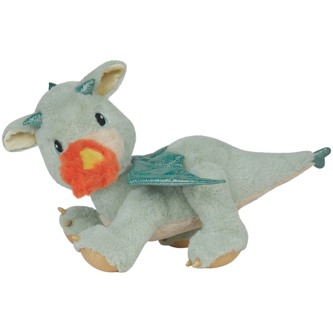 olli ella knuffeldraak dinkum dragon - blaze green - 32 cm - Afbeelding 4