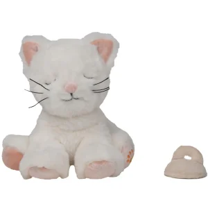 olli ella knuffelkat binky kitten - kiki white - 14 cm