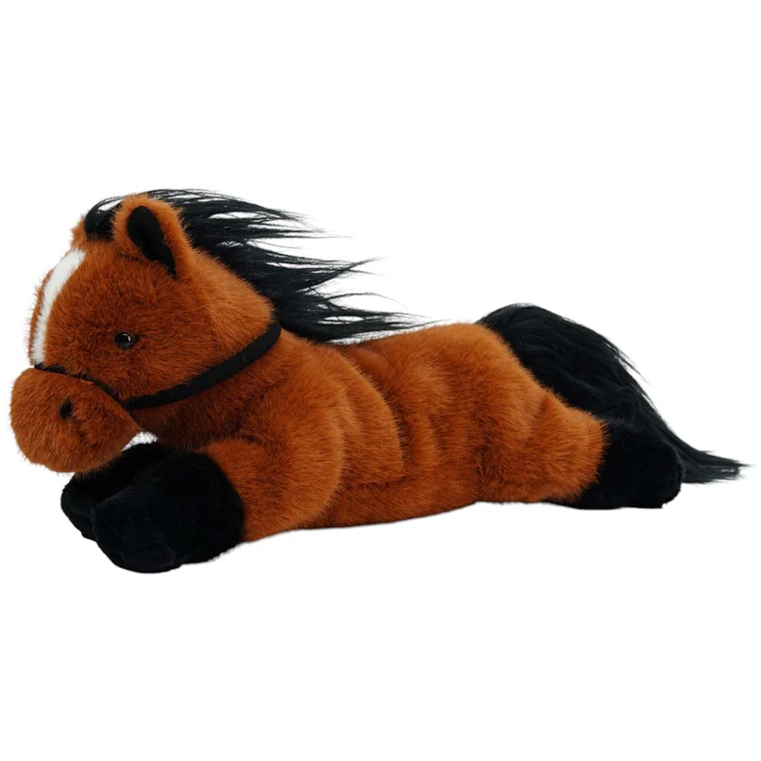 one love verzwaarde knuffel - paard carly - 44 cm - Afbeelding 3