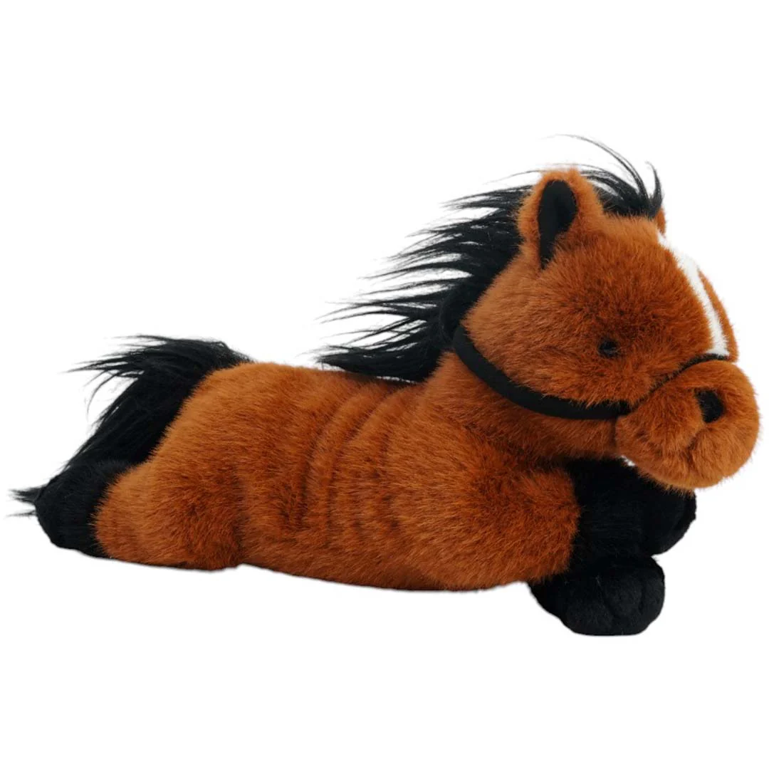 one love verzwaarde knuffel - paard carly - 44 cm - Afbeelding 2