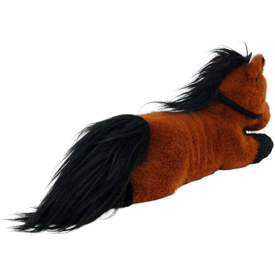 one love verzwaarde knuffel - paard carly - 44 cm - Afbeelding 4