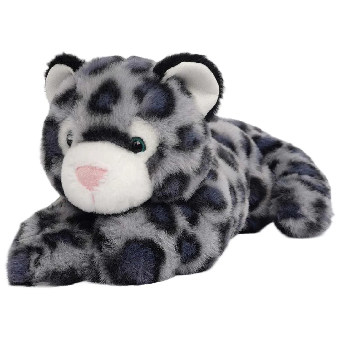one love verzwaarde knuffel - sneeuwluipaard sky - 35 cm