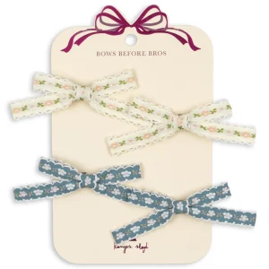 konges sløjd haarclips leonora bow - multi - 4st