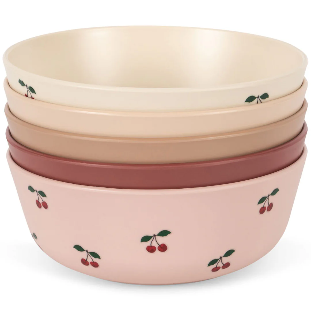 konges sløjd kinderkommen - cherry mix - 5st