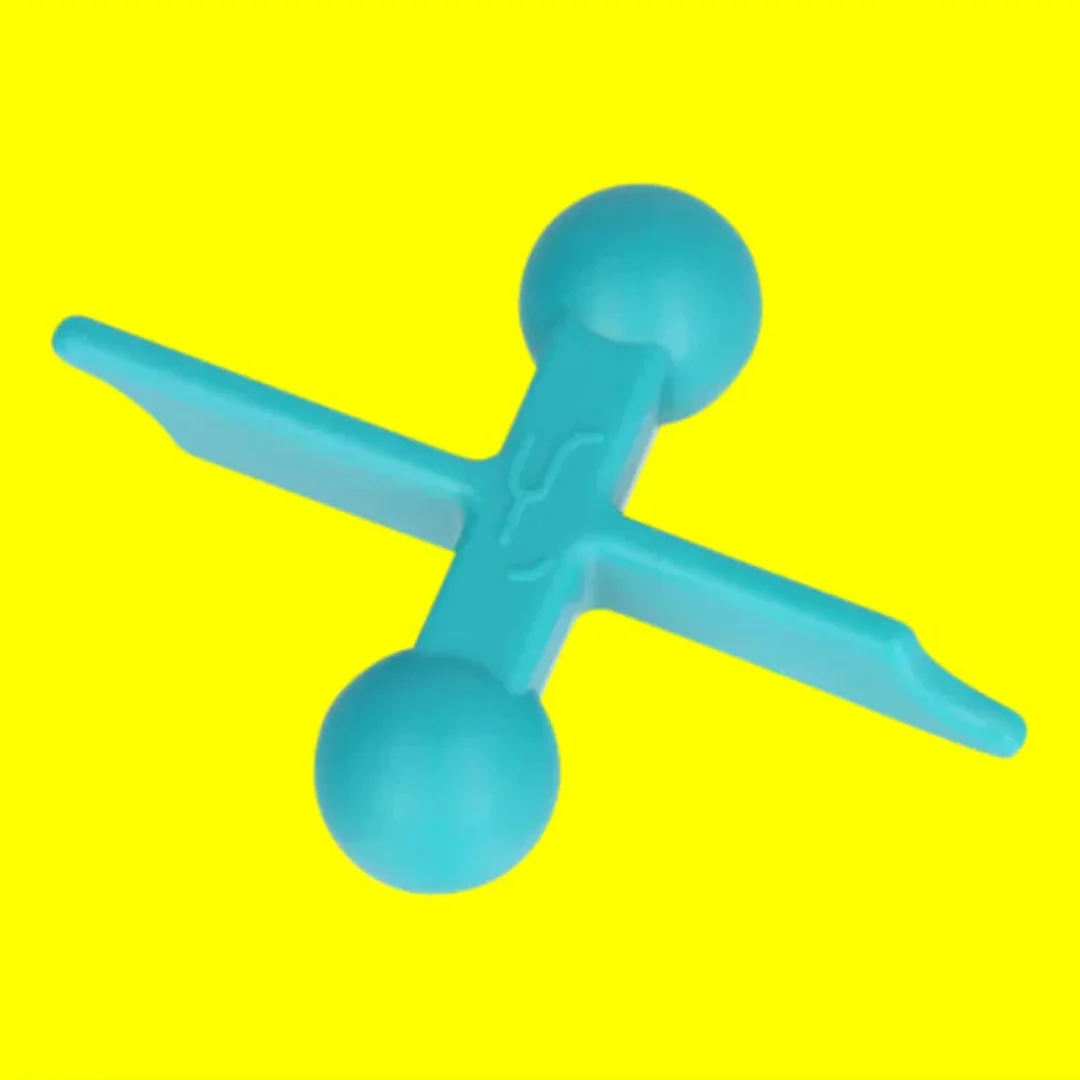 yamba toys treinbaanuitbreiding adapter set - bar - 12st - Afbeelding 3