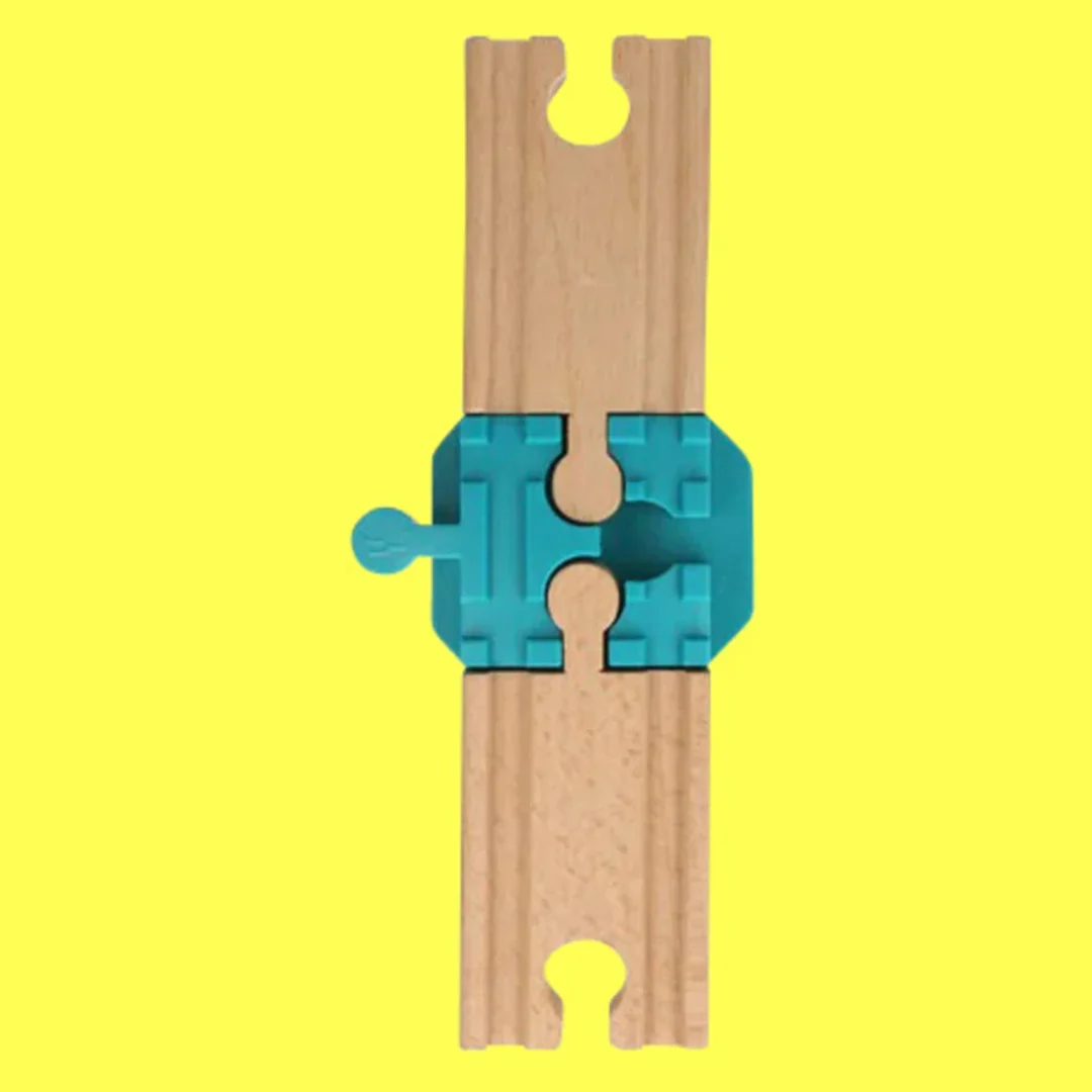 yamba toys treinbaanuitbreiding adapter set - cross bar - 6-delig - Afbeelding 4