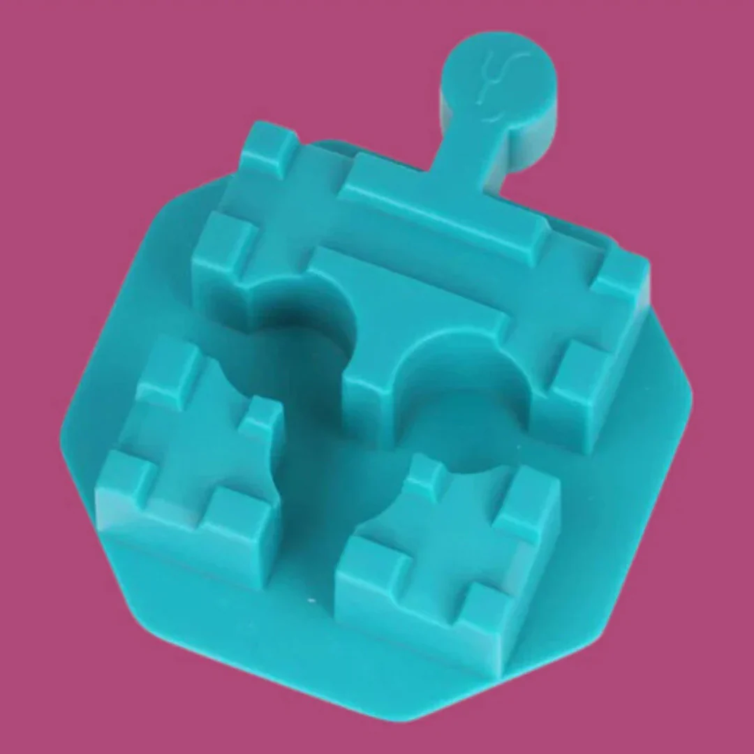 yamba toys treinbaanuitbreiding adapter set - cross bar - 6-delig - Afbeelding 5