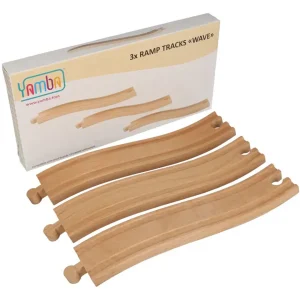 yamba toys treinbaanuitbreiding wave - 3st